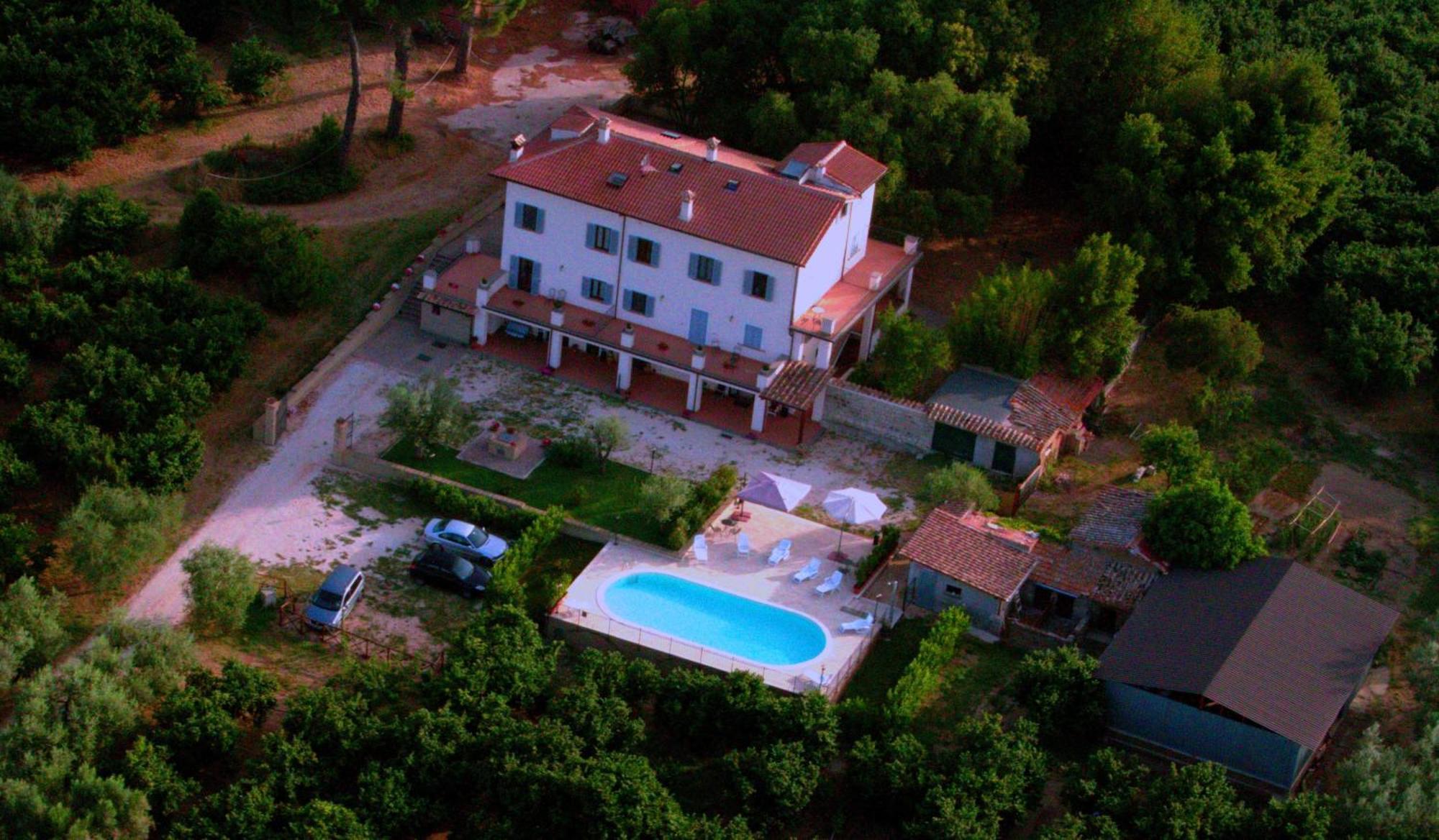 Agriturismo Casale Zuccari Caprarola Buitenkant foto